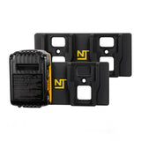 20V MAX Dual Battery Mounts for Dewalt Tools (2-Pack)