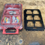 JDS Customs mounting plates for use on the Milwaukee Tool PACKOUT