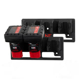 M12 Triple Battery Mounts for Milwaukee Tools (2-Pack)