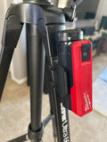 Clip Holders for use with the MILWAUKEE Tools REDLITHIUM USB Charger & Power Source (48-59-2012) and batteries (48-11-2131)