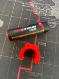 Clip Holders for use with the MILWAUKEE Tools REDLITHIUM USB Charger & Power Source (48-59-2012) and batteries (48-11-2131)