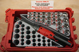 Packout Insert For M12 Extended Reach High Speed 3/8" Ratchet and 56-Piece Socket Set (MERSH HS)