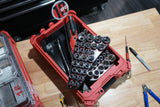 Packout Insert For M12 Extended Reach High Speed 3/8" Ratchet and 56-Piece Socket Set (MERSH HS)