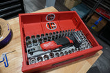 Packout Drawer Insert for M12 3/8" Ratchet and 56-Piece Socket Set (RASH) - Sidewinder Style