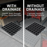 Tmat Truck Bed Organizer Slide Out Mat | Universal Fit for Standard Beds 6' to 6'5"