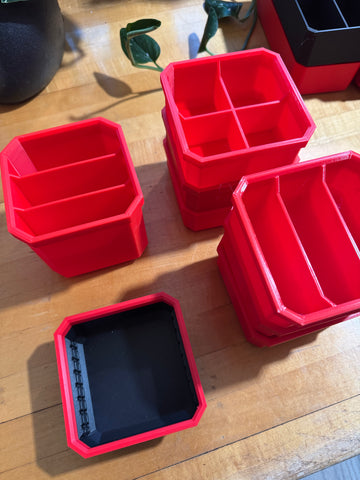 Square Divided Bins--MISFIT