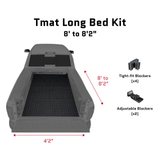 Tmat Truck Bed Organizer Slide Out Mat | Universal Fit for Long Beds 8' to 8'2"
