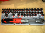 Packout Drawer Insert for M12 FUEL Right Angle Impact Wrench and 43-Piece Impact Socket Set (RAWD) - Sidewinder Style