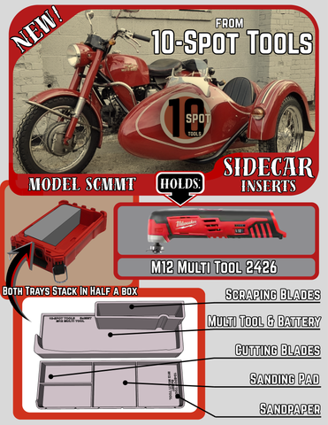 Packout SideCar Insert for M12 Multi Tool (ScMMT)