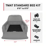 Tmat Truck Bed Organizer Slide Out Mat | Universal Fit for Standard Beds 6'6" to 6'9"