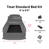 Tmat Truck Bed Organizer Slide Out Mat | Universal Fit for Standard Beds 6' to 6'5"