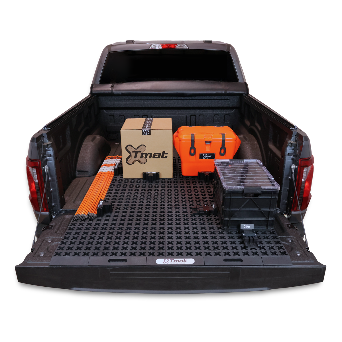 Tmat Truck Bed Organizer Slide Out Mat | Universal Fit for Short Beds ...