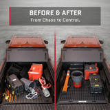 Tmat Truck Bed Organizer Slide Out Mat | Universal Fit for Short Beds 5' to 5'5"