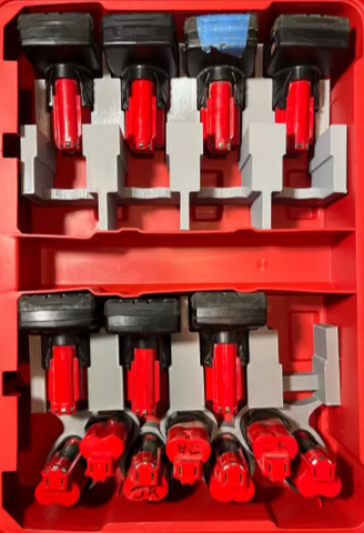 Packout Insert For M12 Large Format Battery Rack (MLBR) JakeOfALL Packout Insert For M12 Large Format Battery Rack (MLBR) JakeOfALL
